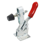 Toggle Clamp 4 Pack 201-B Style Quick Release Toggle Latch Hold Down Clamp Antiskid Red Horizontal Clamp 360Lbs Holding Capacity Quick Release Woodworking Tool - style: 201B, 4PK