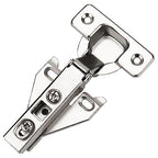 Probrico 16 Pairs（32 Pack） Kitchen Cabinet Hinges for Face Frame Cabinet, Concealed Cabinet Hinges Brushed Satin Nickel with Mounting Screws - size: 16 Pairs