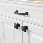 Asidrama 20 Pack 3 Inch(76mm) Hole Centers Kitchen Cabinet Handles, Oil Rubbed Bronze Cabinet Pulls Kitchen Cabinet Hardware for Cupboard Drawer Pulls - color: Oil Rubbed Bronze, size: 3" Hole Center, style: 20 Pack