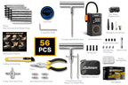 AUTOWN Flat Tire Repair Kit with Air Compressor, Professional Tire Plug Kit