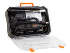 WEN 23103 1-Amp Variable Speed Rotary Tool with 100+ Accessories, Carrying Case and Flex Shaft - style: Corded