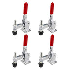 4 Pcs Push Pull Toggle Clamp, 200Lbs Holding Capacity, Antislip Horizontal Quick Release, Heavy Duty Toggle Clamp Tool, 102B - style: 102B, 4PK