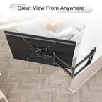ELIVED Long Arm TV Wall Mount for Most 26-65 Inch TVs, 37.4 Inch Long Extension TV Mount Swivel and Tilt, Max VESA 400x400mm, Full Motion Wall Mount tv Bracket Holds up to 77 lbs. (Pack of 2) - size: Indoor Arm: 37.4" (Pack of 2)
