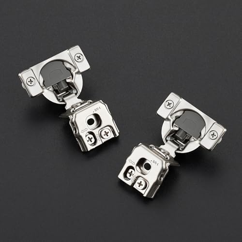 Soft Close Hinges for Kitchen Cabinet Hinges, 1-5/16 Inch Overlay, 10 Pack - size: 1-5/16 inch Overlay