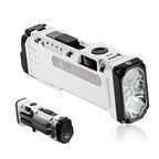 WUBEN X4 EDC Compact Flashlight with RGB Light - color: White