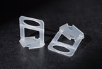 Tile Leveling System Clips- Tile Spacers Clips Tile Tools- Tile Installation Tools for Professional Ceramic Tile and Stone Installation. (500 Clips 1/16") - size: 500 Clips 1/16"