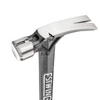 ESTWING Ultra Series Hammer, 15oz Smooth Face, Black Grip, EB-15S - size: 15 oz, style: Smooth Face