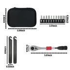 15Pcs Bike Repair Kit Portable, Mini Bicycle Tool set Compact - style: 15Pcs Tool Kit