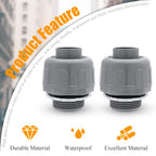 4Pcs 1 Inch NPT Electrical Conduit Connector Fittings - size: 1 Inch