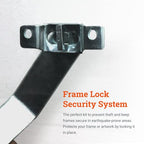 PHS Security Picture Hangers, Holds 15 lb, 100 Pack with Screws - size: 100 Pack