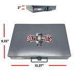 Metric Class 10.9 Hex Cap Flange Frame Bolts & Locking Flange Nuts Assortment Kit - 370 Pieces!