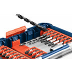 Bosch DDMS40 40 pc. Impact Tough™ Drill Drive Custom Case System Set - size: 40-Piece Set, style: Drill Drive