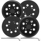 Orbital Sander Pad Replacement for Milwaukee, 4 Pack - style: Plastic Pad 4 PACK