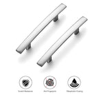 Ravinte Brushed Nickel Cabinet Pulls Curved Drawer Handles 3 Inch 30 Pack - color: Brushed Nickel