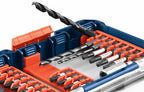 BOSCH SDMS32 32-Piece Assorted Impact Tough Screwdriving Custom Case System Set for Screwdriving Applications - size: 32-Piece Set, style: Screwdriving