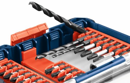 Bosch SDMS24 24 pc. Impact Tough™ Screwdriving Custom Case System Set - size: 24-Piece Set, style: Screwdriving