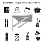 YUMORE 14 Inch Shelf Bracket, Heavy Duty L Bracket, 2 Pack - size: 14"(Soild)