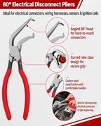 5 Pcs Electrical Disconnect Pliers Kit,Electrical Connector Removal Tool