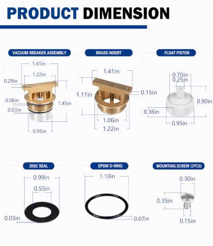 B-0969-RK01 Vacuum Breaker Repair Kit