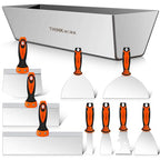 THINKWORK Drywall Knife Set, 10Pcs Drywall Tools Kit