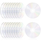 Konohan 20 Pieces Blank Cds for Decoration Clear Aesthetic Blank Cd