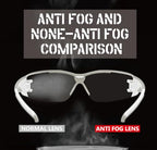 HTS HUNTERSKY Super Flexible Lightweight Anti Fog Wrap-Around U6 Clear Shooting Safety Glasses with ANSI Z87.1 Scratch Resist - color: Light Gray / Clear (1 Pack)