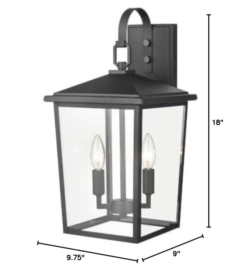 Open Box - Millennium Lighting 2972-PBK - Wall Sconces Outdoor Lighting