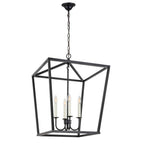 Open Box - Elegant Lighting LD6008D20BK - Chandeliers Indoor Lighting