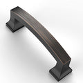 Asidrama 10 Pack 3 Inch(76mm) Hole Centers Kitchen Cabinet Handles, Oil Rubbed Bronze Cabinet Pulls Kitchen Cabinet Hardware for Cupboard Drawer Pulls - color: Oil Rubbed Bronze, size: 3" Hole Center, style: 10 Pack