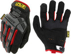 Mechanix Wear M-Pact Touchscreen Work Gloves, Large, Red/Black - color: Black/Red, size: Large