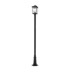 Open Box - Z-Lite 568PHBR-533PM-BK - Post Lights Outdoor Lighting