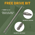 LIONMAX Pocket Hole Screws Assortment Kit 300PCS, Coarse&Fine Thread 6 Size - size: Coarse Thread + Fine Thread (300pcs)