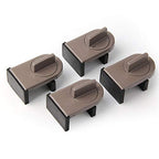4 Pack Adjustable Sliding Window Locks Window Wedge Window Stop for Home Office and Car by HRLORKC