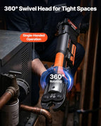 VEVOR Press Tool 18V Electric Pipe Crimping Tool for 1/2" - 2" Copper Pipes - size: Standard Size