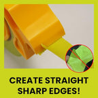 TAPEBEAR Green Painters Tape with Dispenser 21-Days Clean Removal