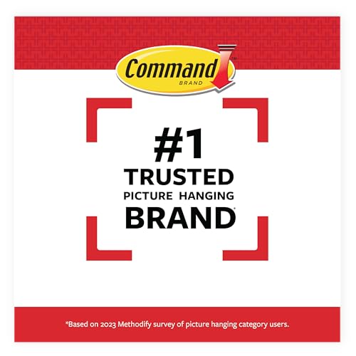 Command 5 lb Universal Hangers, 3 Hangers, 6 Strips, 6 Stabilizer Strips - size: Large, style: 3 Hangers