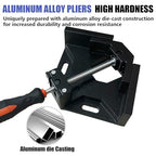 Corner Clamp 4pcs 90 Degree Right Angle Clamp - color: Black