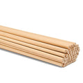 Wooden Dowel Rod, 1/4 Inch x 36 Inch Wood Dowels, Pack of 25 Wooden Dowels for Crafts, Unfinished Hardwood Wooden Dowels Rods, Strong Wood Rod Dowels for Crafting and DIYers - size: 1/4" x 36" Dowels