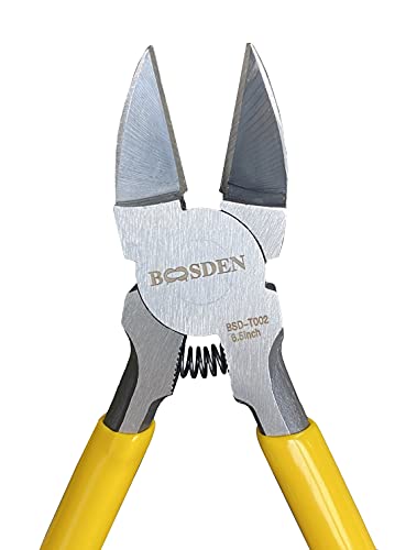 BOOSDEN Wire Cutter 6.5 inch Cutting Pliers Diagonal Cutter Snipper 10 Pack - size: 6.5"- 10 Pack