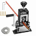 cjc Wire Stripper Machine, for 0.06"-1" Scrap Wires Hand Crank Wire Stripping Machine (Drillable), 3-Channels Wire Peeling Tool for Efficient Copper Cable Stripping, 2 x Spare Blades