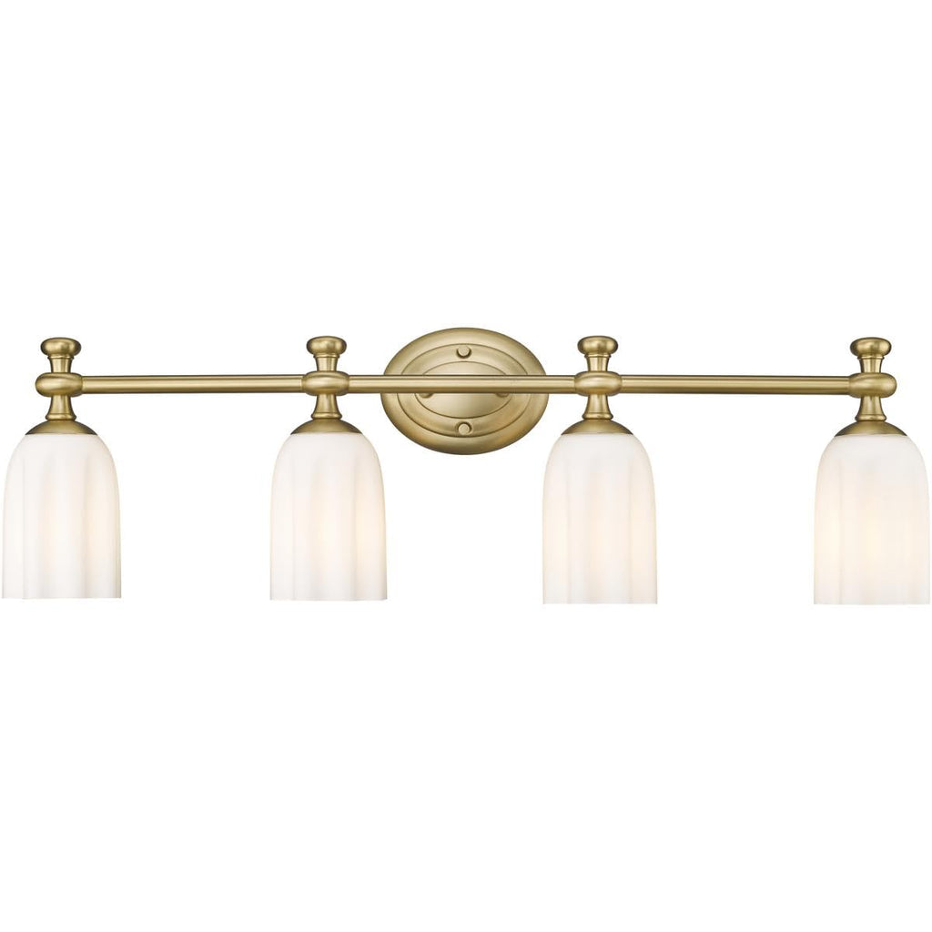 Open Box - Z-Lite 1102-4V-MGLD - Bathroom Fixtures Indoor Lighting