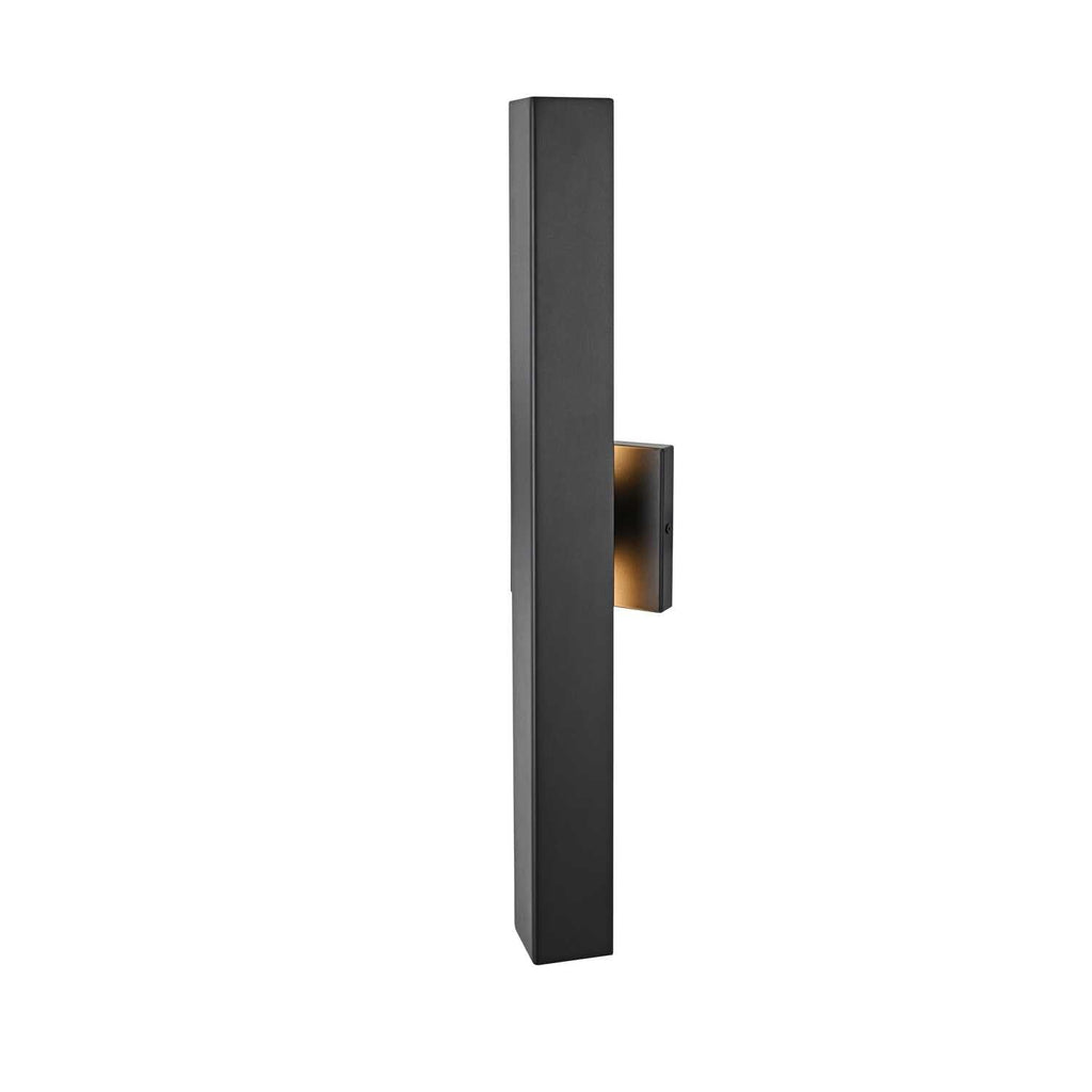 Open Box - Elegant Lighting OD505W24BK - Wall Sconces Outdoor Lighting