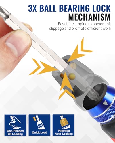 WORKPRO 12-in-1 Ratcheting Multi-Bit Screwdriver Set - size: Standard
