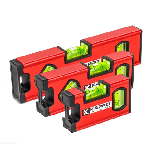 Kapro 771M TWIN Magnetic Heavy Duty Toolbox Level - 4 Inch - size: 4"