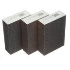 3M Extra Fine/Fine Sanding Sponge, 3-3/4-in x 2-5/8-in x 1-in, 3-Pack