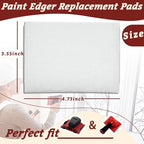 20 Pack of Paint Edger Replacement Pads - Pad Refills for Edger - Replacement Pad Refills for Paint Edger Tool - color: 20 Pack