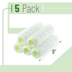 Bates- Paint Roller Covers, 9", 5 Pack, Olive Green Stripes, Covers for Paint Rollers 9 Inch, 9 Inch Paint Roller Covers, Paint Roller Cover, Paint Roller Covers 9 Inch, Large Paint Roller Covers - color: Olive Green Stripes, size: 9 Inch, 5 Pack