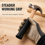 Hammer Handle Covers 2-Pack Plastic Black 25mm Hole Diameter