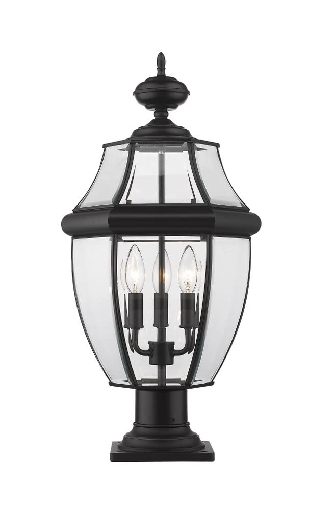 Open Box - Z-Lite 580PHB-533PM-BK - Post Lights Outdoor Lighting