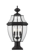 Open Box - Z-Lite 580PHB-533PM-BK - Post Lights Outdoor Lighting